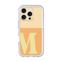 Slim Protection Premium Case［ オリジナル - initial two tone - M orange ］