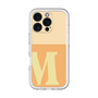 Slim Protection Premium Case［ オリジナル - initial two tone - M orange ］