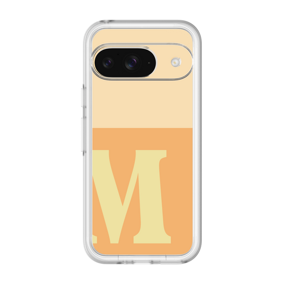 Slim Protection Premium Case［ オリジナル - initial two tone - M orange ］
