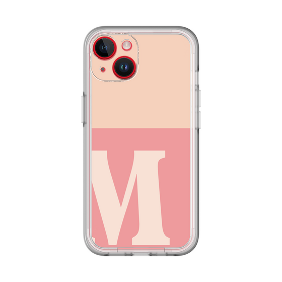 Slim Protection Premium Case［ オリジナル - initial two tone - M pink ］