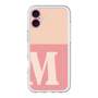 Slim Protection Premium Case［ オリジナル - initial two tone - M pink ］