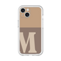 Slim Protection Premium Case［ オリジナル - initial two tone - M brown ］