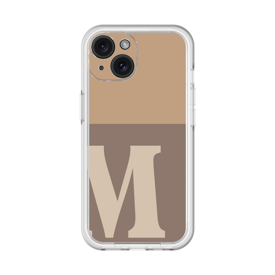 Slim Protection Premium Case［ オリジナル - initial two tone - M brown ］
