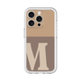 Slim Protection Premium Case［ オリジナル - initial two tone - M brown ］