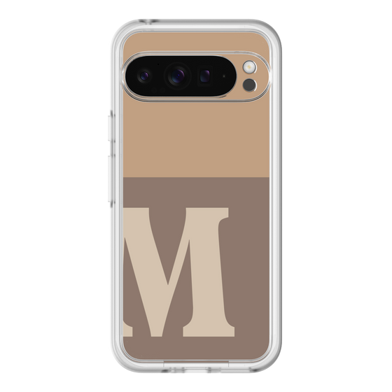 Slim Protection Premium Case［ オリジナル - initial two tone - M brown ］