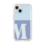 Slim Protection Premium Case［ オリジナル - initial two tone - M blue ］