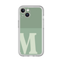 Slim Protection Premium Case［ オリジナル - initial two tone - M green ］