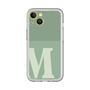 Slim Protection Premium Case［ オリジナル - initial two tone - M green ］