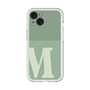 Slim Protection Premium Case［ オリジナル - initial two tone - M green ］