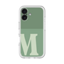 Slim Protection Premium Case［ オリジナル - initial two tone - M green ］