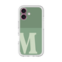 Slim Protection Premium Case［ オリジナル - initial two tone - M green ］