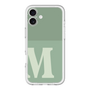 Slim Protection Premium Case［ オリジナル - initial two tone - M green ］