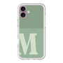 Slim Protection Premium Case［ オリジナル - initial two tone - M green ］