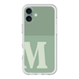 Slim Protection Premium Case［ オリジナル - initial two tone - M green ］