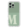 Slim Protection Premium Case［ オリジナル - initial two tone - M green ］