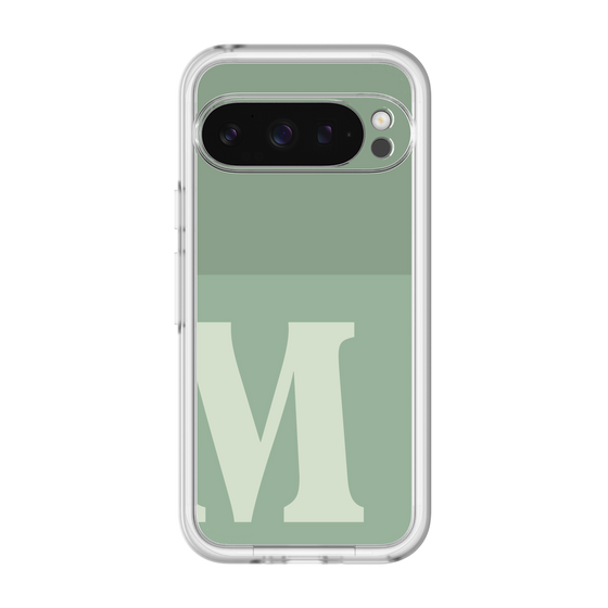 Slim Protection Premium Case［ オリジナル - initial two tone - M green ］