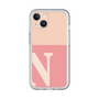 Slim Protection Premium Case［ オリジナル - initial two tone - N pink ］