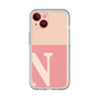 Slim Protection Premium Case［ オリジナル - initial two tone - N pink ］