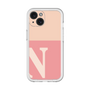 Slim Protection Premium Case［ オリジナル - initial two tone - N pink ］