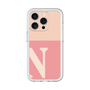 Slim Protection Premium Case［ オリジナル - initial two tone - N pink ］
