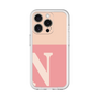 Slim Protection Premium Case［ オリジナル - initial two tone - N pink ］