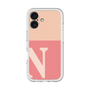 Slim Protection Premium Case［ オリジナル - initial two tone - N pink ］