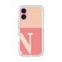 Slim Protection Premium Case［ オリジナル - initial two tone - N pink ］