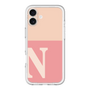 Slim Protection Premium Case［ オリジナル - initial two tone - N pink ］