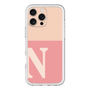 Slim Protection Premium Case［ オリジナル - initial two tone - N pink ］