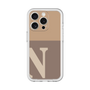 Slim Protection Premium Case［ オリジナル - initial two tone - N brown ］
