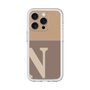 Slim Protection Premium Case［ オリジナル - initial two tone - N brown ］