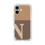 Slim Protection Premium Case［ オリジナル - initial two tone - N brown ］