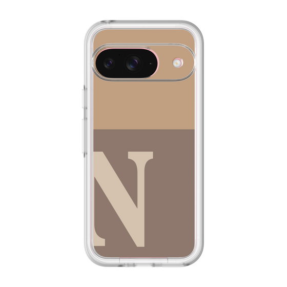 Slim Protection Premium Case［ オリジナル - initial two tone - N brown ］