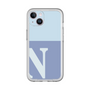 Slim Protection Premium Case［ オリジナル - initial two tone - N blue ］