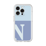 Slim Protection Premium Case［ オリジナル - initial two tone - N blue ］