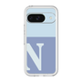Slim Protection Premium Case［ オリジナル - initial two tone - N blue ］