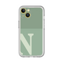 Slim Protection Premium Case［ オリジナル - initial two tone - N green ］