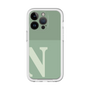 Slim Protection Premium Case［ オリジナル - initial two tone - N green ］