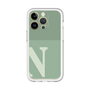 Slim Protection Premium Case［ オリジナル - initial two tone - N green ］