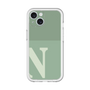 Slim Protection Premium Case［ オリジナル - initial two tone - N green ］