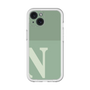 Slim Protection Premium Case［ オリジナル - initial two tone - N green ］