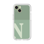 Slim Protection Premium Case［ オリジナル - initial two tone - N green ］