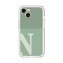 Slim Protection Premium Case［ オリジナル - initial two tone - N green ］