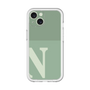 Slim Protection Premium Case［ オリジナル - initial two tone - N green ］