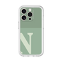 Slim Protection Premium Case［ オリジナル - initial two tone - N green ］