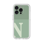 Slim Protection Premium Case［ オリジナル - initial two tone - N green ］