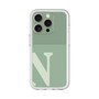 Slim Protection Premium Case［ オリジナル - initial two tone - N green ］