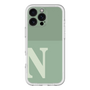 Slim Protection Premium Case［ オリジナル - initial two tone - N green ］