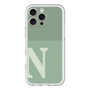 Slim Protection Premium Case［ オリジナル - initial two tone - N green ］