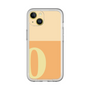 Slim Protection Premium Case［ オリジナル - initial two tone - O orange ］